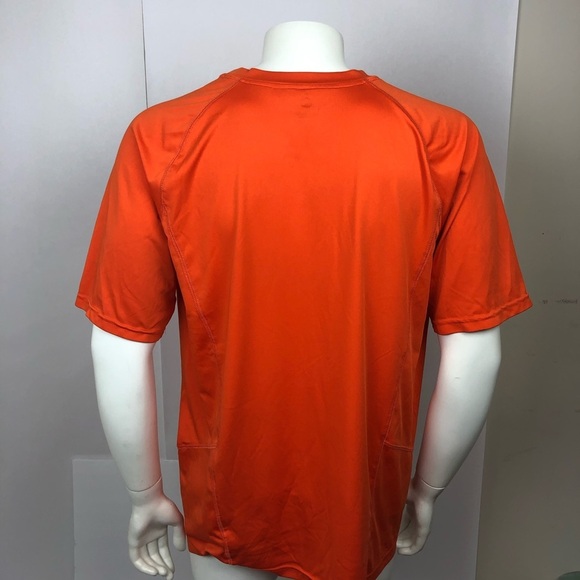 Old Navy Mens Size XL Orange Activewear Tshirt - Picture 7 of 8